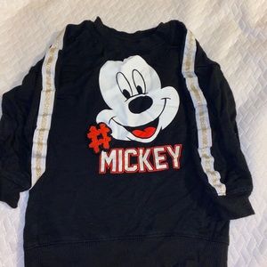 Girls Mickey sweat shirt